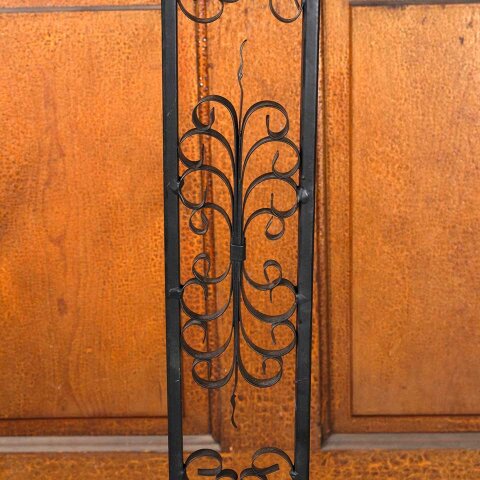 #55749 Painted Metal Candelabra Candle Stand image 4