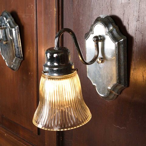 #55792 Set of 2 Salvaged Wall Sconce Light Fixtures image 3
