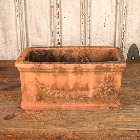 #55804 15x8 Vintage Terra Cotta Garden Planter image 3