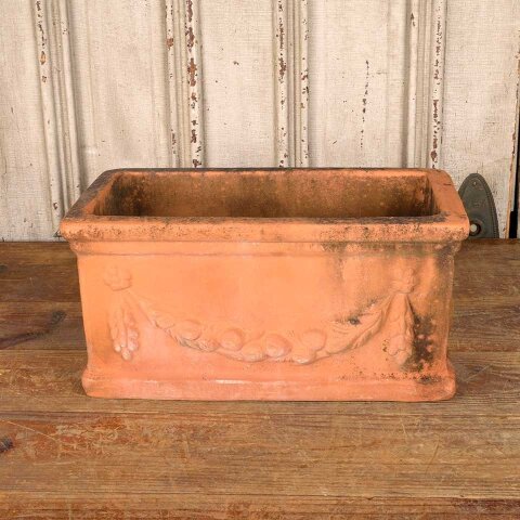 #55804 15x8 Vintage Terra Cotta Garden Planter image 2