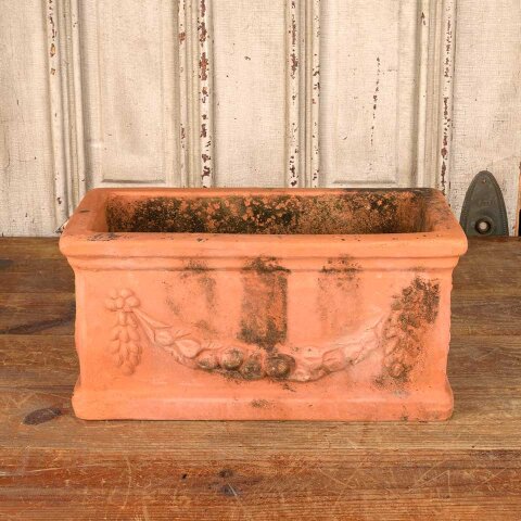 #55805 15x8 Vintage Terra Cotta Garden Planter image 2