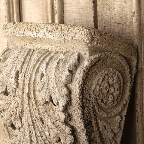 #55806 Acanthus Leaf Cast Concrete Corbel Bracket image 3