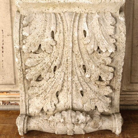 #55806 Acanthus Leaf Cast Concrete Corbel Bracket image 5