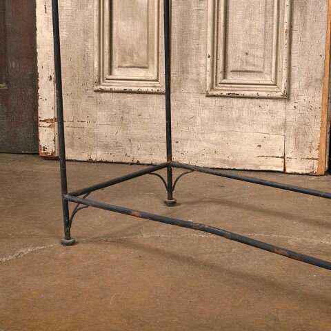 #55815 Metal & Wicker Console Table image 4