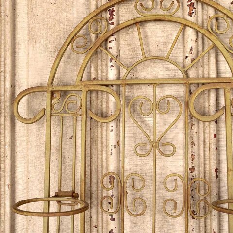 #55816 Contemporary Metal Wall Planter Pot Holder image 3