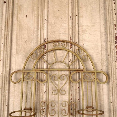#55816 Contemporary Metal Wall Planter Pot Holder image 4