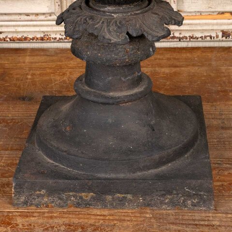 #55817 18" Antique Cast Iron Garden Planter Urn image 2