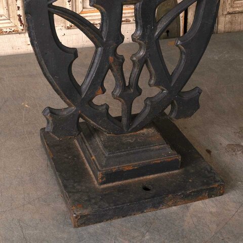 #55823 12x24 Antique Cast Iron Garden Planter Base image 2