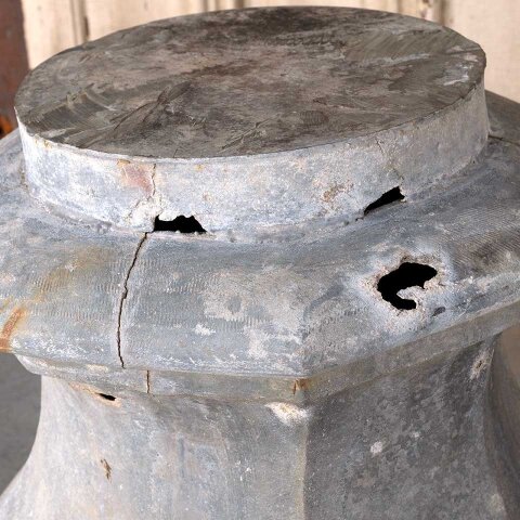 #55824 15x15 Vintage Cast Aluminum Pedestal Base image 3