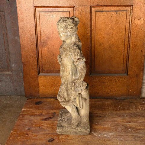 #55833 14x30 Antique Cast Concrete Garden Statue image 6
