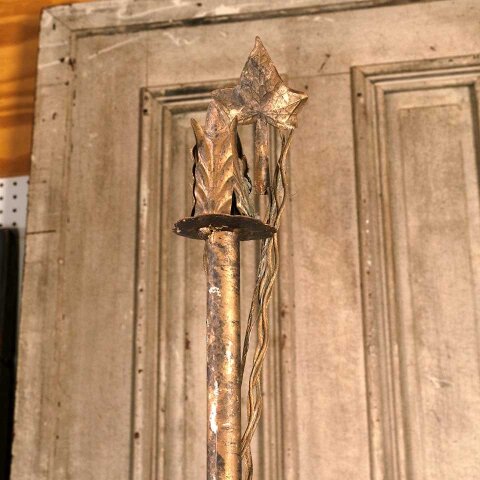 #55836 Vintage Metal Candelabra Candle Tree Stand image 6
