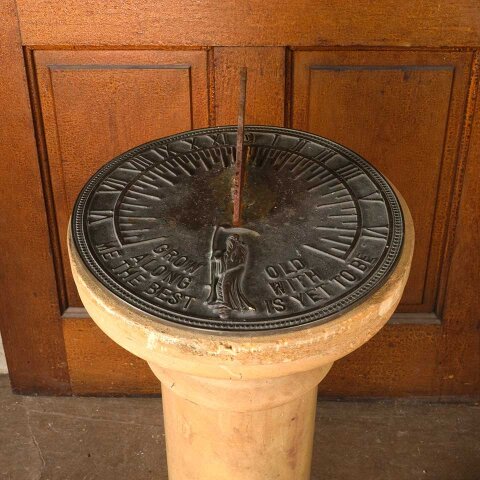 #55840 Sundial & Stone Pedestal Garden Ornament image 3