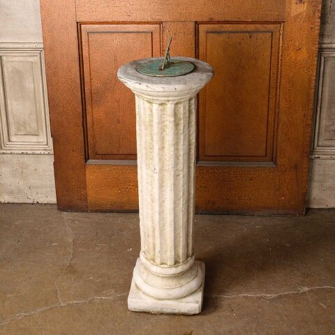 #55841 Sundial & Stone Pedestal Garden Ornament image 2