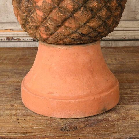 #55848 10x18 Terra Cotta Pineapple Garden Ornament image 2
