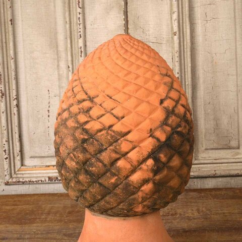 #55848 10x18 Terra Cotta Pineapple Garden Ornament image 3