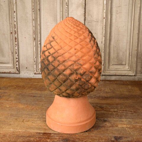 #55848 10x18 Terra Cotta Pineapple Garden Ornament image 6