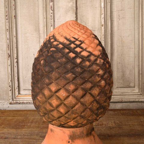 #55849 10x18 Terra Cotta Pineapple Garden Ornament image 3
