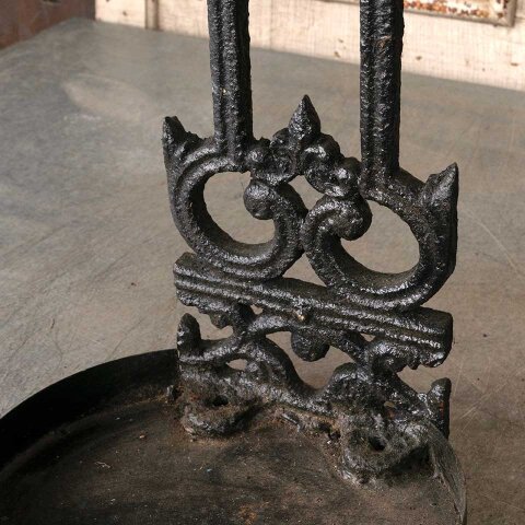 #55850 Repurposed Cast Iron Fence Planter Holder image 5