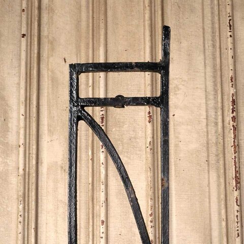 #55852 Repurposed Cast Iron Fence Planter Holder image 3