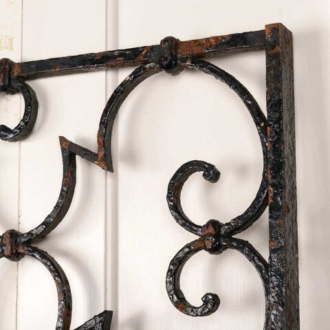 #55853 Repurposed Wrought Iron Panel Wall Planter image 5