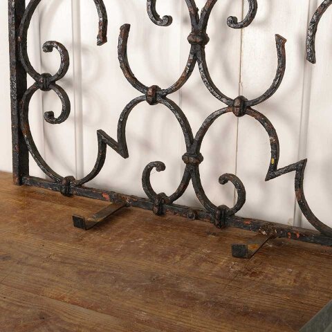 #55853 Repurposed Wrought Iron Panel Wall Planter image 8