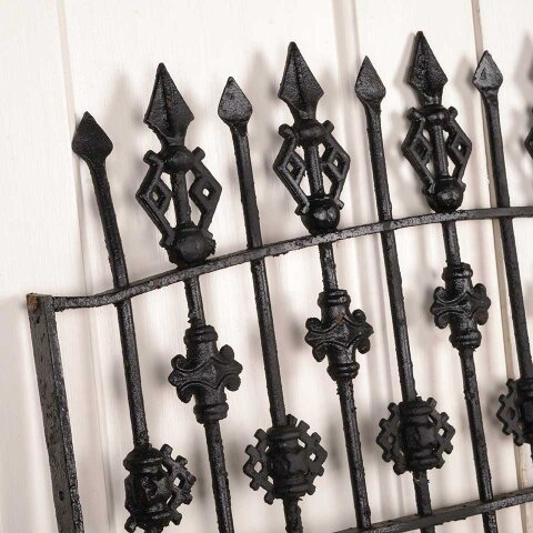 #55854 Repurposed Iron Window Guard Wall Planter image 3