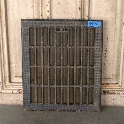 12x14 Antique Heat Grate Floor Vent Cover