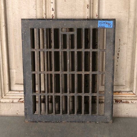 #55862 12x14 Antique Heat Grate Floor Vent Cover image 2