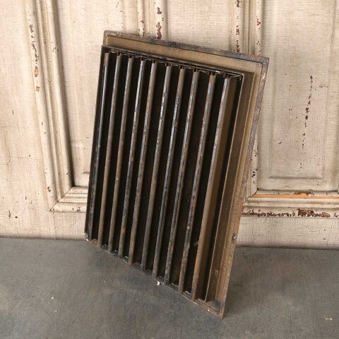 #55862 12x14 Antique Heat Grate Floor Vent Cover image 3
