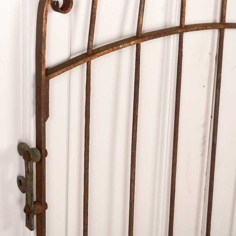#55879 32x44 Antique Wrought Iron Garden Gate image 2