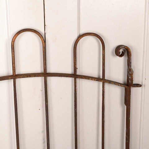 #55879 32x44 Antique Wrought Iron Garden Gate image 4