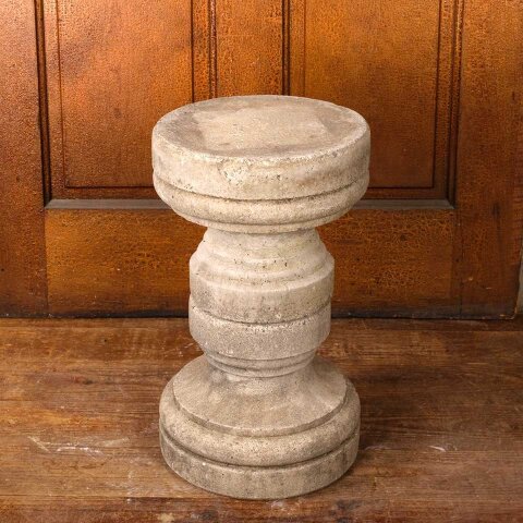 12x21 2 Piece Cast Concrete Garden Pedestal