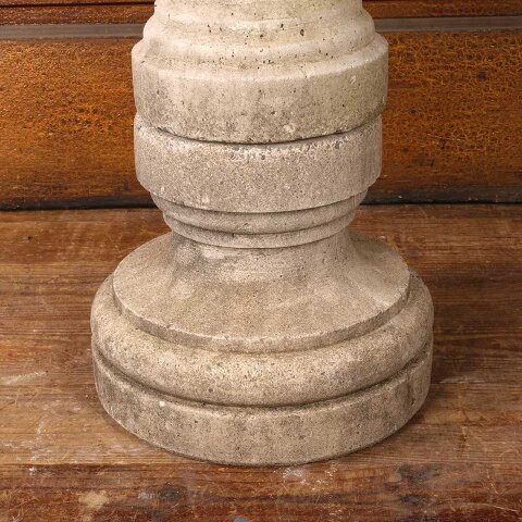 #55883 12x21 2 Piece Cast Concrete Garden Pedestal image 2