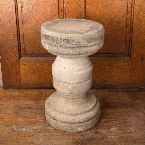 #55883 12x21 2 Piece Cast Concrete Garden Pedestal image 5