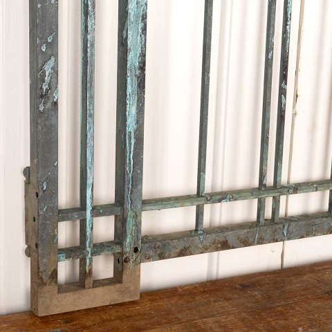 #55889 32x34 Salvaged Antique Brass Interior Gate image 2