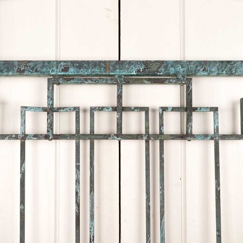 #55889 32x34 Salvaged Antique Brass Interior Gate image 3
