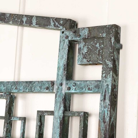 #55889 32x34 Salvaged Antique Brass Interior Gate image 4