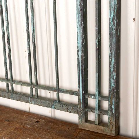 #55889 32x34 Salvaged Antique Brass Interior Gate image 5