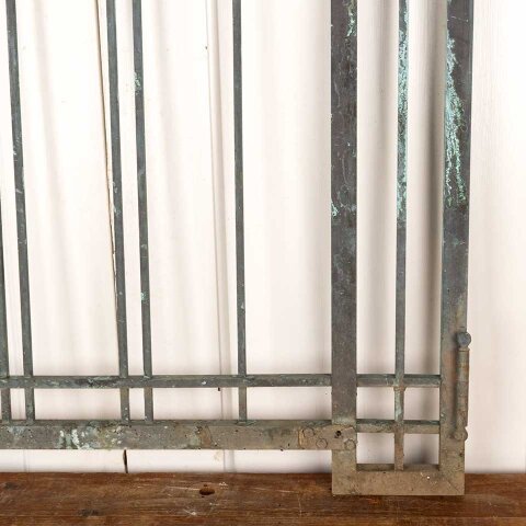 #55889 32x34 Salvaged Antique Brass Interior Gate image 8