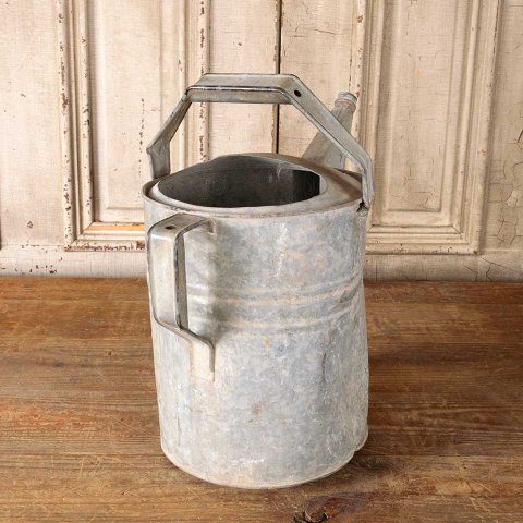 #55890 Antique Galvanized Metal Watering Can image 6