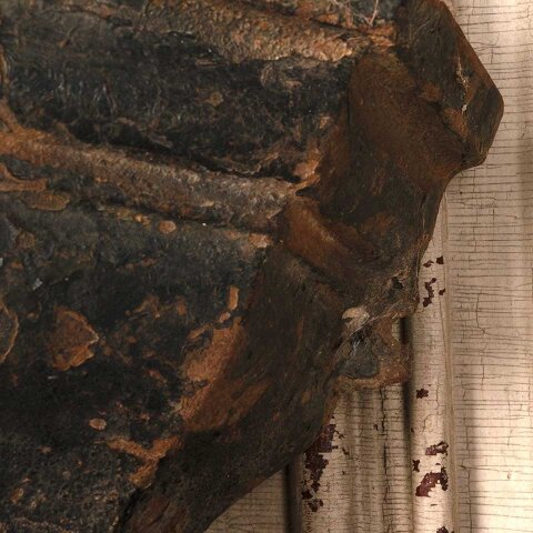 #55894 Antique Cast Iron Downspout Scupper Planter image 3