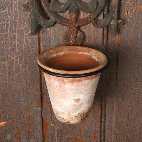 #55895 9x20 Cast Iron Widows Walk Wall Pot Holder image 4