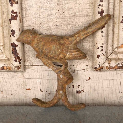 6x6 Cast Iron Metal Bird Hook Hardware