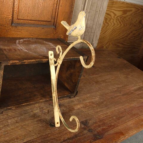 #55922 Wrought Iron Hanging Planter Hook image 2