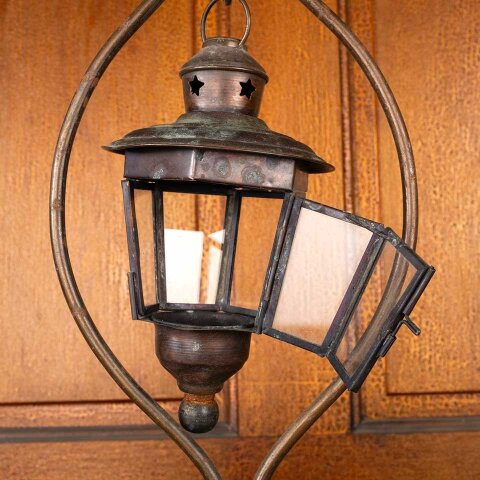 #55926 6x11 Small Candle Lantern & Hanging Stand image 6