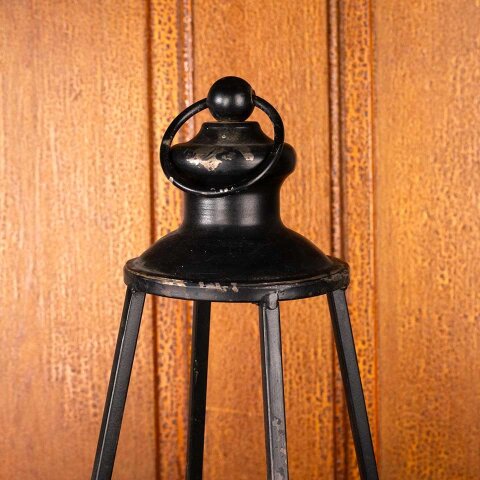 #55929 7x15 Hanging Metal Planter / Candle Holder image 2