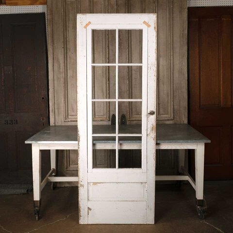 #55938 30x81 Antique 8 Lite Wood Storm Door image 6