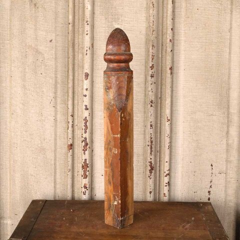 Antique Interior Corner Baseboard Trim Block