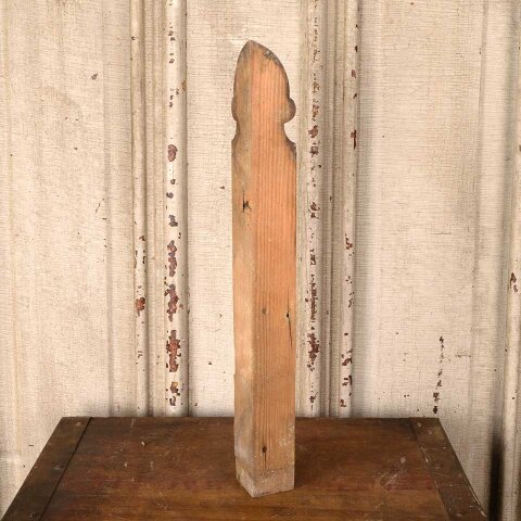 #55970 Antique Interior Corner Baseboard Trim Block image 4