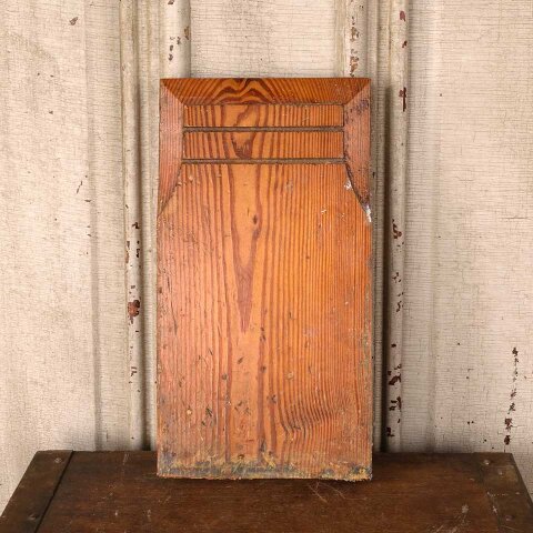 #55979 6x11 Antique Wood Door Plinth Trim Block image 4